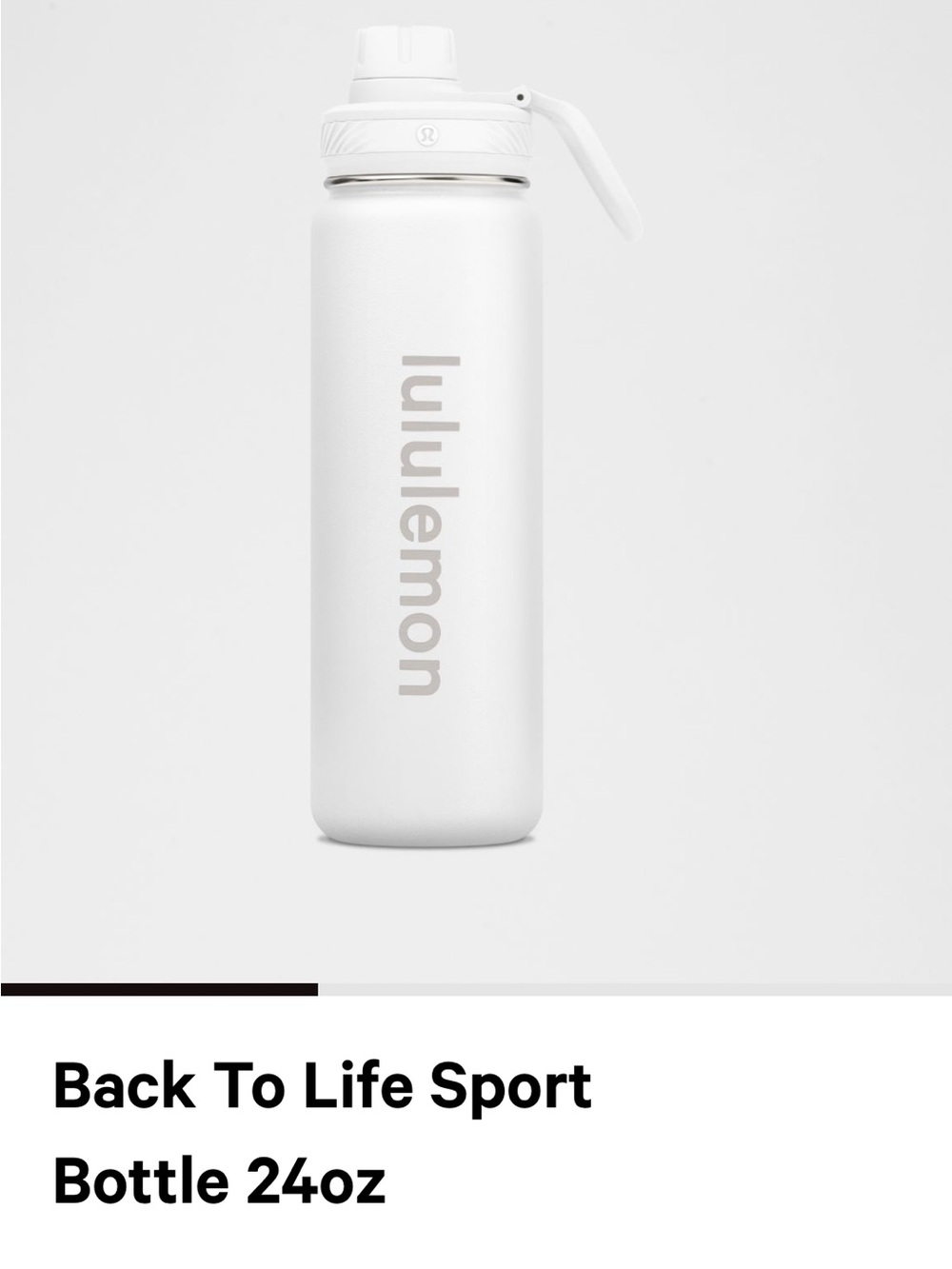 Lululemon Water Bottle